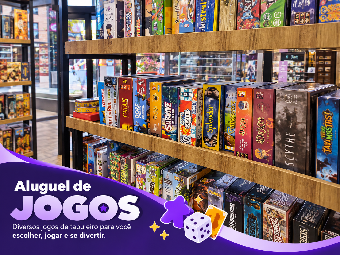 Aluguel de Jogos